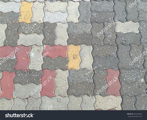 Sidewalk Brick Block Background Texture Stock Photo 404525062 ...