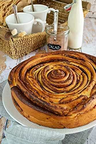 Brioche Spirale Au Chocolat De Quand Nad Cuisine Et Ses Recettes De