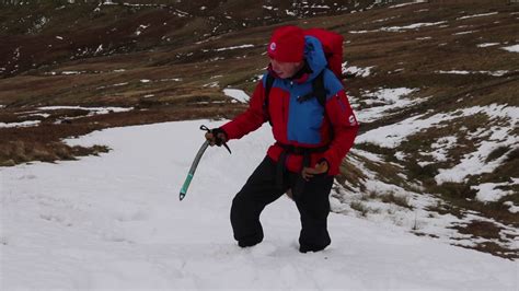 How To Use An Ice Axe Youtube