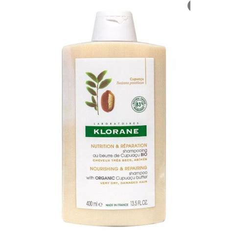 Klorane Shampoing Nutrition Et R Paration Au Beurre De Cupua U Bio