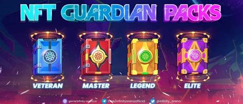 Infinity Arena Announces Nft Guardian Packs Offering Crypto Games D