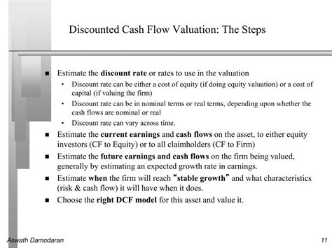 Ppt Valuation Part I Discounted Cash Flow Valuation Powerpoint Presentation Id5276365