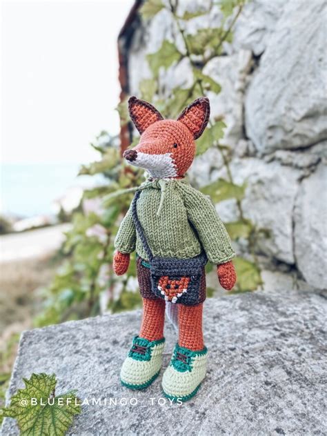 H Kelanleitung Fuchs Amigurumi Geh Kelte Tier Spielzeug Beschreibung