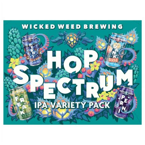 Wicked Weed Brewing Hop Spectrum Variety Pack Pk Fl Oz Kroger