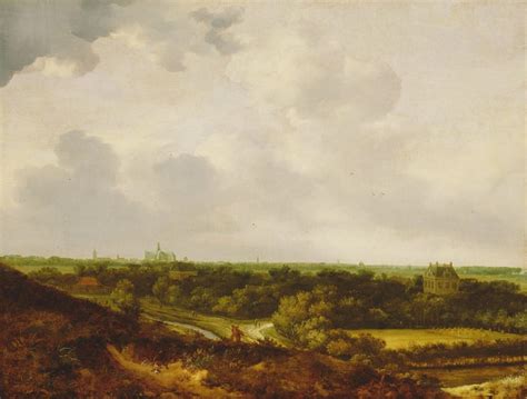 View Of Haarlem From The Dunes In Overveen Museum Of Fine Arts Budapest