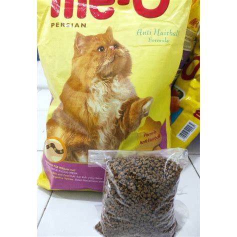 Jual Meo Persian Adult Kitten Anti Hairball Kemasan Repack Kg