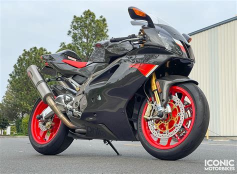 Ultra Rare 2004 Aprilia RSV 1000 R Nera Has Low Mileage And Full Carbon