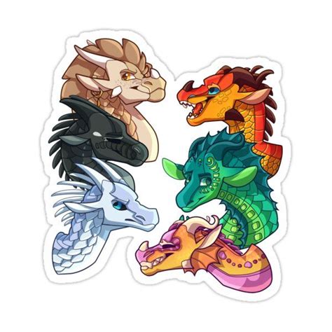 "Jade Winglet WoF " Sticker for Sale by frothy milk :) | Wings of fire ...