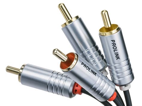 Prolink Futura Slim przewód 2x RCA 2x RCA 1 5m Sklep Opinie