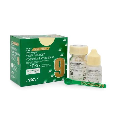 Gc Fuji Gold Label Big Pack Posterior Restorative Gic Restorative