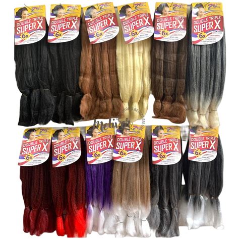 Cabelo Jumbão superx kanekalon Jumbo Para Tranças Box Braids 400g