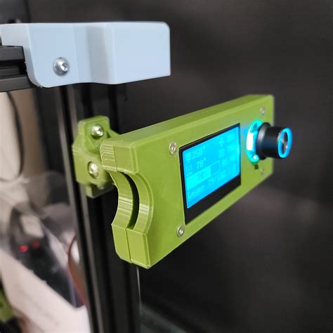 Articulating Mount For BTT FYSETC Mini 12864 LCD Screen By Knyte Tech