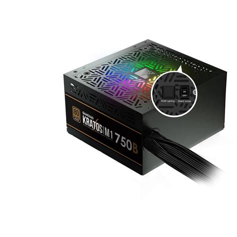 Fonte Atx 750w 80 Plus Bronze Rgb Gamdias Kratos M1 M1 750b Bftech