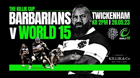 Barbarians 48 42 World XV Twickenham 28 May 2023