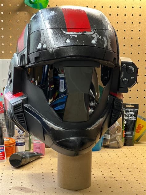 Halo Reach Odst Echo Props Helmet With D Printed Coms Etsy