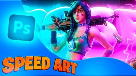 FORTNITE HEADER TUTORIAL SPEEDART PHOTOSHOP TEMPLATE YouTube