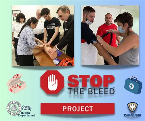 Ocean County Health Department May Is National Stop The Bleed Month