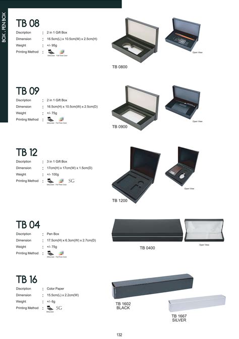 Box Pen Stand Pembekal Cenderamata