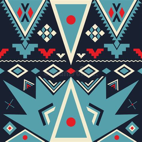 Modelo Tribal Inconsútil Del Vector Ilustración del Vector