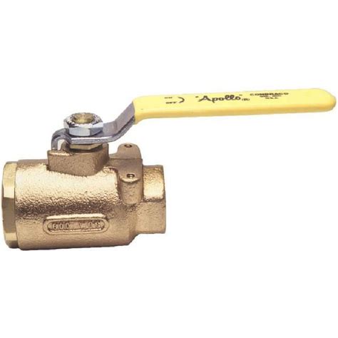 Apollo Manual Ball Valve 3 4 Pipe Full Port Bronze MSC