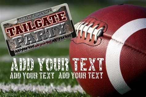 Best Free Football Tailgate Flyer Template For Ms Word By Free