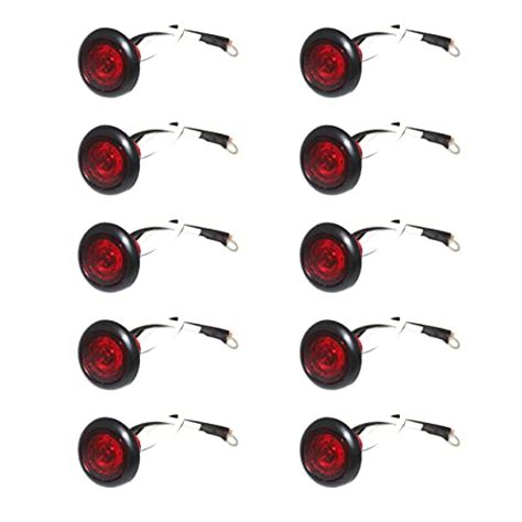 Snapklik MAXXHAUL 50572 10 PCS LED 3 4 Round Clearance And Side