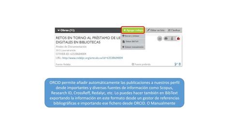 Como Crear Un Perfil En Orcid Ppt