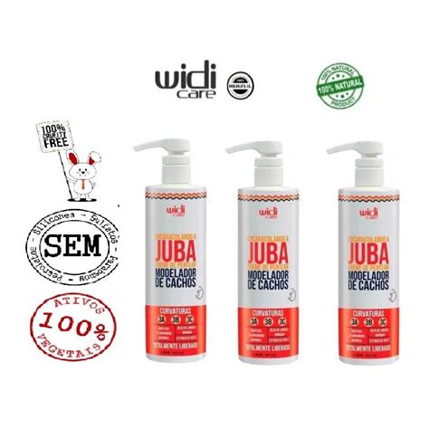 Kit C 3 Encaracolando A Juba Creme De Pentear 500ml Widi Care Shopee