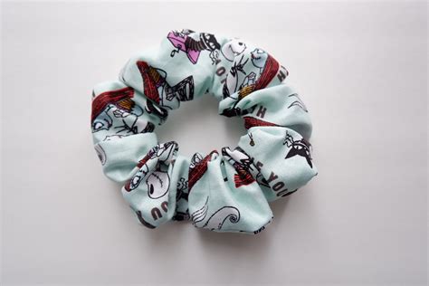 Nightmare Before Christmas Inspired Scrunchies Jack Skellington Hair