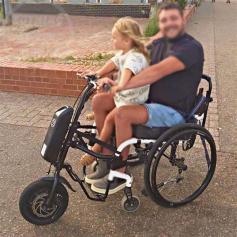 Handbike eléctrico para silla de ruedas