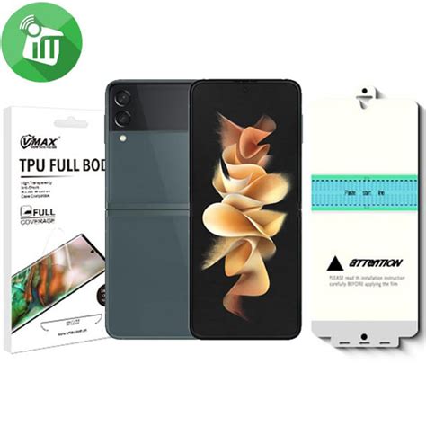 Vmax Invisible Film Tpu Screen Protector Samsung Galaxy Z Flip G