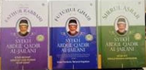 Jual Buku Trilogi Al Jailani Karya Syekh Abdul Qadir Al Jailani Toko