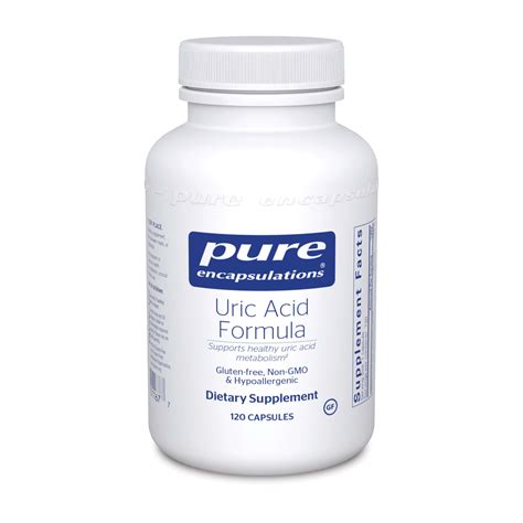 Uric Acid Formula 120ct | Pure Encapsulations | Powerful Gout Support!