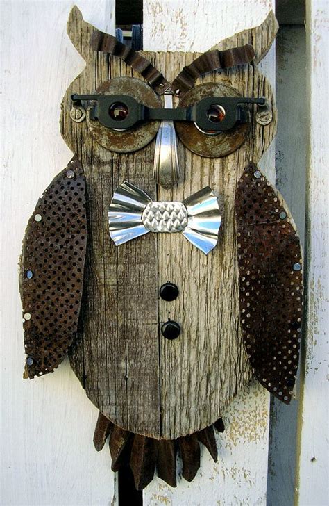 Bow Tie At The Opera Owl Wall Art Rustic Home Decor Birthday Father