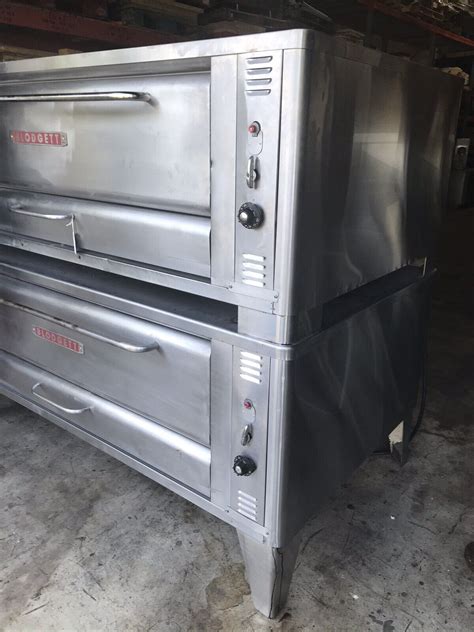 Used Blodgett 1060 Double Steel Deck Pizza Oven Ebay