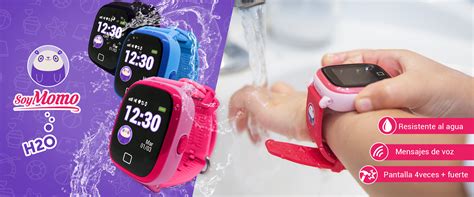 Smartwatch Soymomo Para Ni Os Rosado Con Gps Lapolar Cl