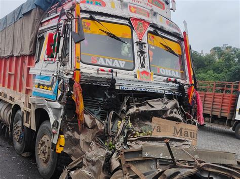 Accident Happened At Ganpati Ghat गणपति घाट पर हुई दुर्घटना ट्रक ने