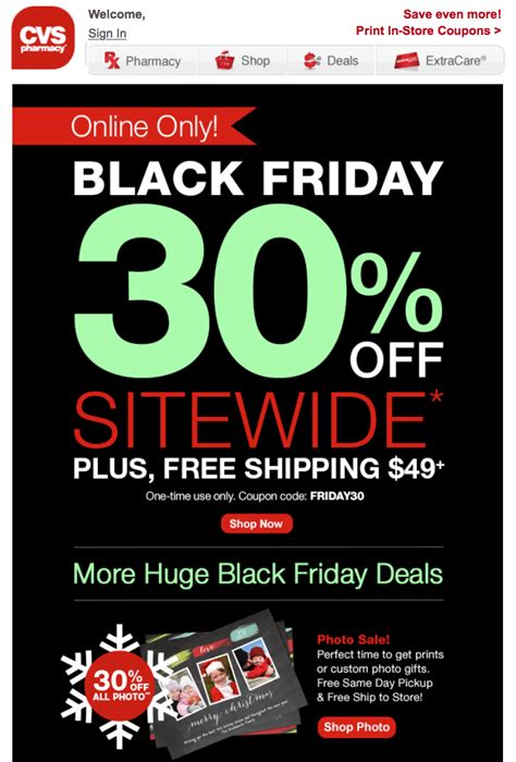 CVS Pharmacy Black Friday 2018 Sale Ads Blacker Friday