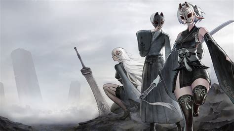 2b 9s And A2 Nier And 1 More Danbooru