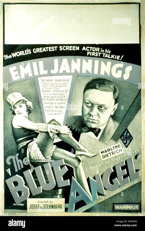 Blue Angel Marlene Dietrich Emil Jannings 1930 Stock Photo Alamy