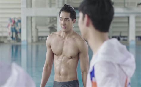 Pirapat Watthanasetsiri Gay Shirtless Scene In Water Boyy The Series