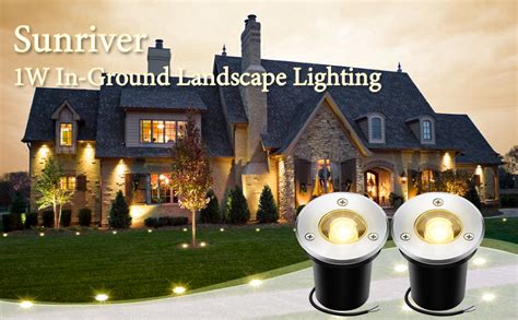 Landscape Lights Sunriver Led Pathway Lights W V V In Ground Well