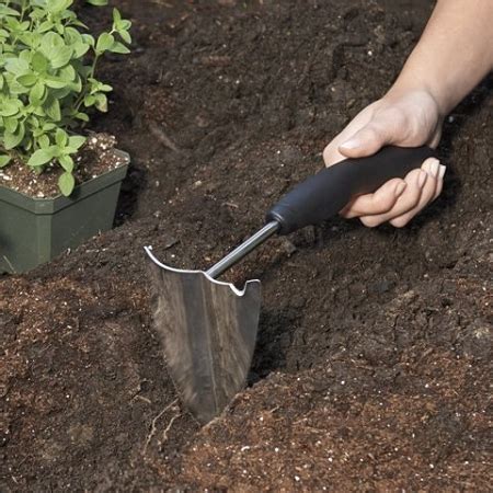 Garden Hand Plow by OXO Good Grips with non-slip grip handle