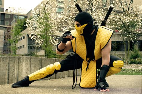 Mortal Kombats Scorpion — Gamer Cosplay Collection — Geektyrant