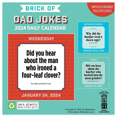 2024 Dad Jokes Calendar - Dian Kathie