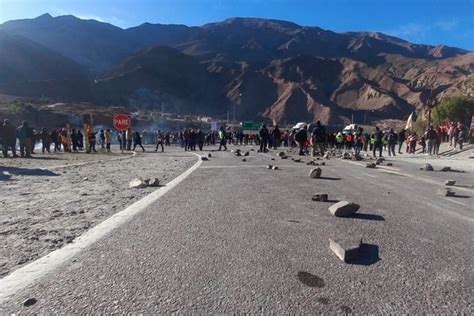 Jujuy Represión Policial En Las Protestas En Rutas Contra La Reforma Provincial