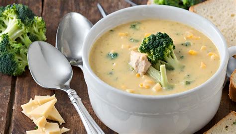 Chicken Broccoli Cheddar Soup A Comforting Homemade Delight