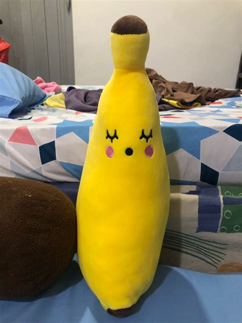 Banana Plush Toy Hobbies And Toys Toys And Games On Carousell