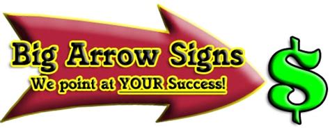 Big Arrow Signs