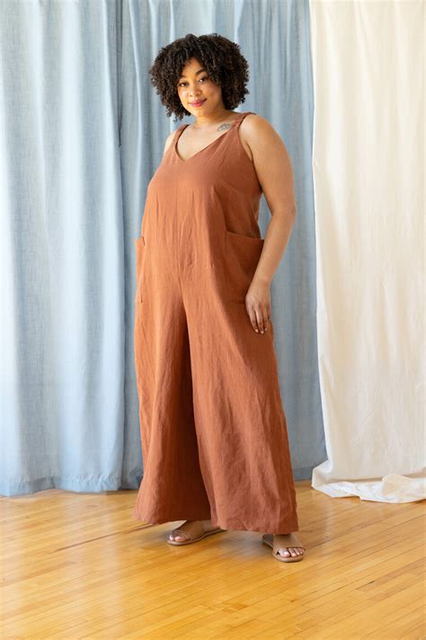 The Del Jumpsuit Sewing Pattern By Seamwork